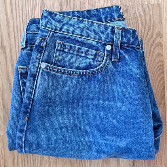 Sandrine Rose x Free People NWOT High-Rise Button-Fly Jeans - Picture 3 of 14